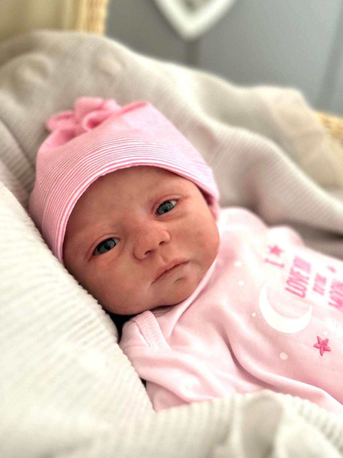 Teilsilikon-Baby Benjamin, 50 cm, schlafend