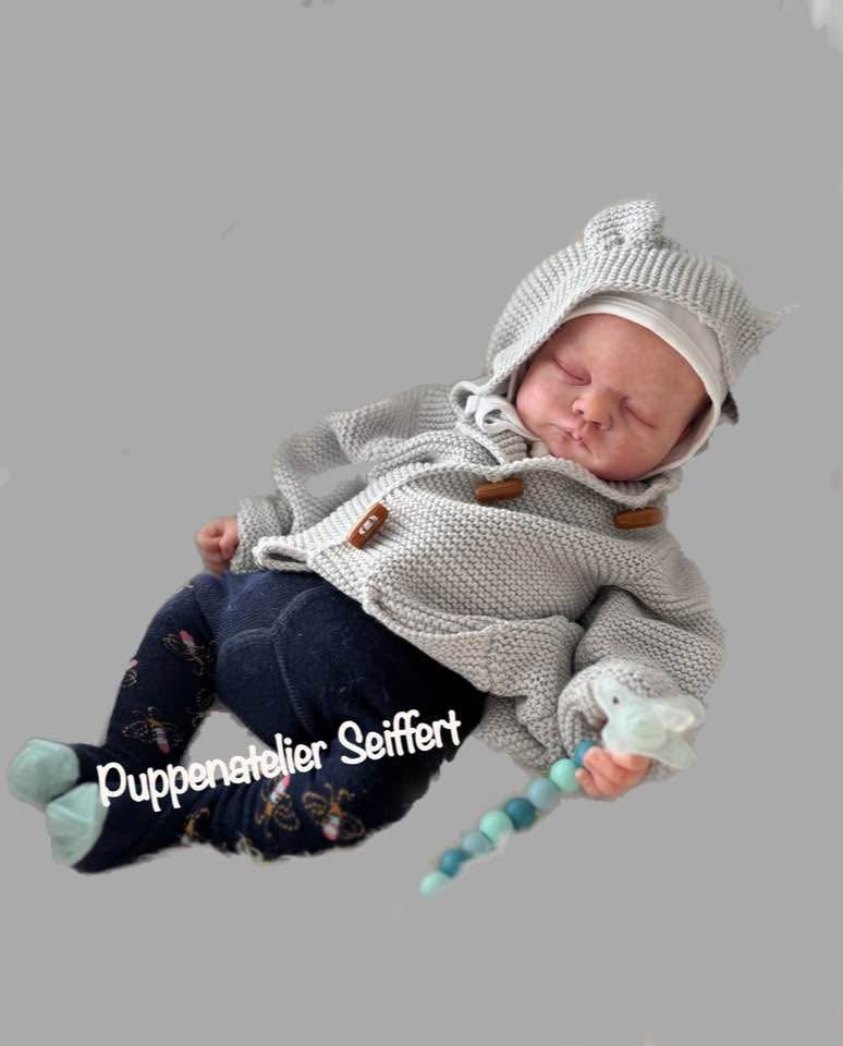 Vollsilikon-Baby Yvette, 51 cm